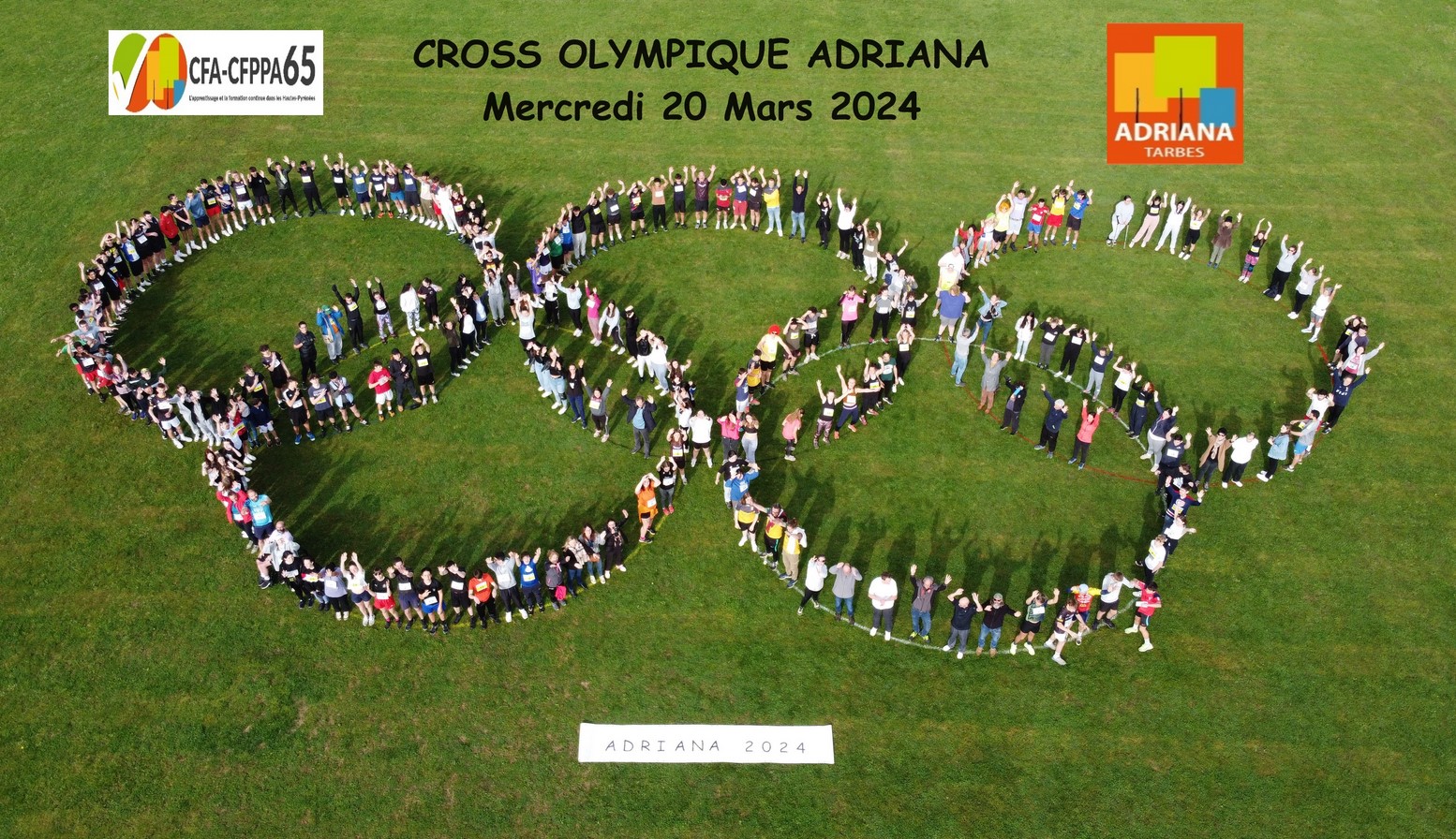 CFA-CFPPA65 Promotion des JO Paris 2024 - Cross Olympique ADRIANA